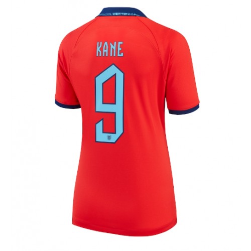 Dres Engleska Harry Kane #9 Gostujuci za Žensko SP 2022 Kratak Rukav